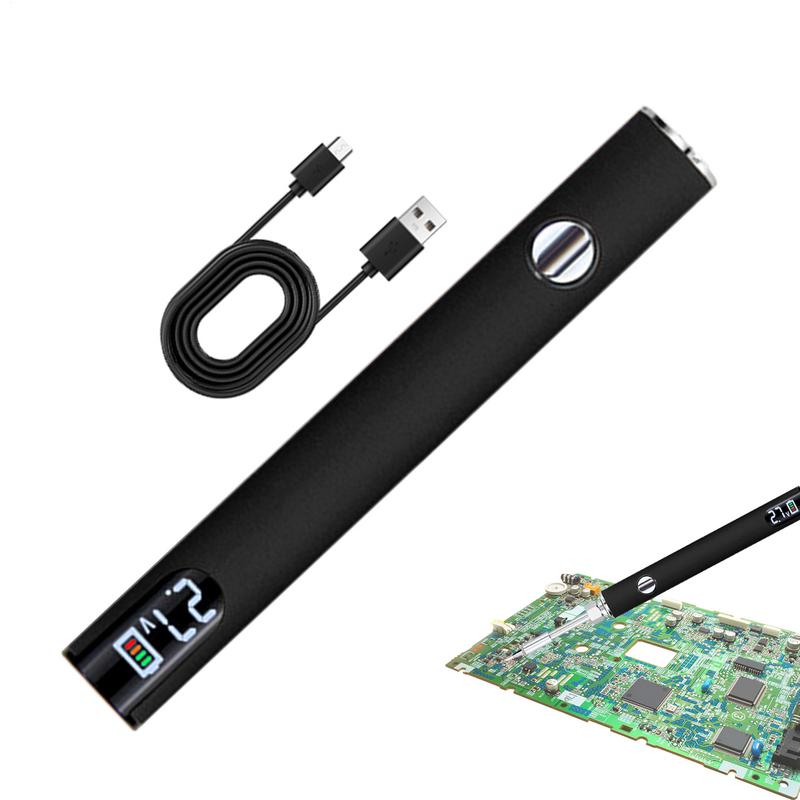 650mah 510 Thread Battery Pen Solder Iron Shaped Battery Set Heat Device Adjustment Heating Kit Fittings Electric Soldering Iron
