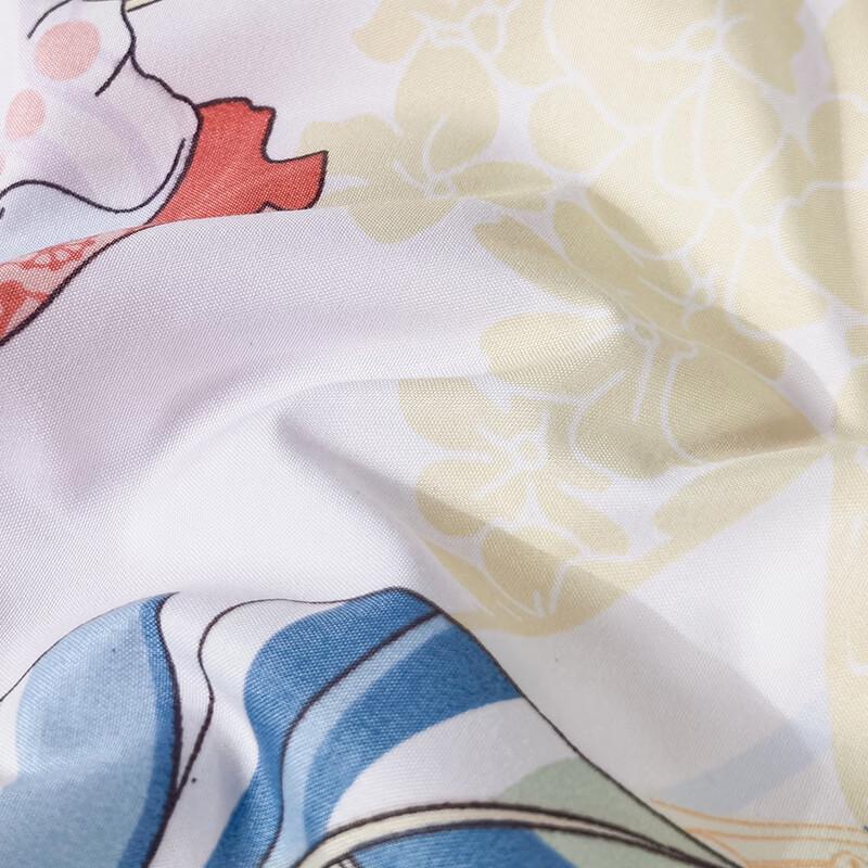 FUANNA Antibacterial Seven-Hole Printed Quilt