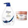 Deeply Nourishing Body Wash & Exfoliating Scrub Set