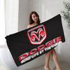 Famous Car Brands D-Dodge Microfiber Blanket Quick Drying Beach Towels Oversized Printing Super Absorbent Pool Towel Blanket
