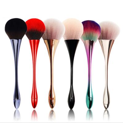 Nail Dust Cleaning Brush 7 Styles Professional Nail Art Make Up Brushes Long-Handled Super Fluffy Dust Removal Manicure Tools