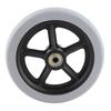 6 Inch Wheelchair Front Wheels Disabled Old People Wheelchair Anti Slip Rubber Wheels