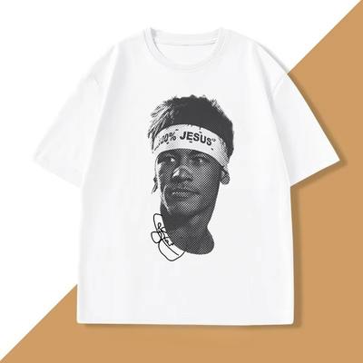 Neymar Gwiazda Futbolu Amerykańskiego Nadruk Koszulka Damska Bawełniana Krótki Rękaw Koszulka Unisex Moda Athleisure Oversize Codzienny T-shirt Top