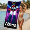Customizable Personalized Beach Towels UFO Robo Grendizer Themed designs.Suitable for the Beach, Yoga, Sports;ideal As Beach Accessories