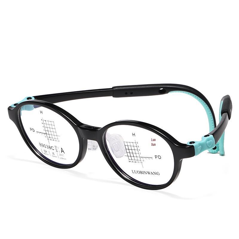 Eco-friendly Ultra-light Kids' Myopia Control Silicone Glasses Frame, Drop-resistant and Comfortable