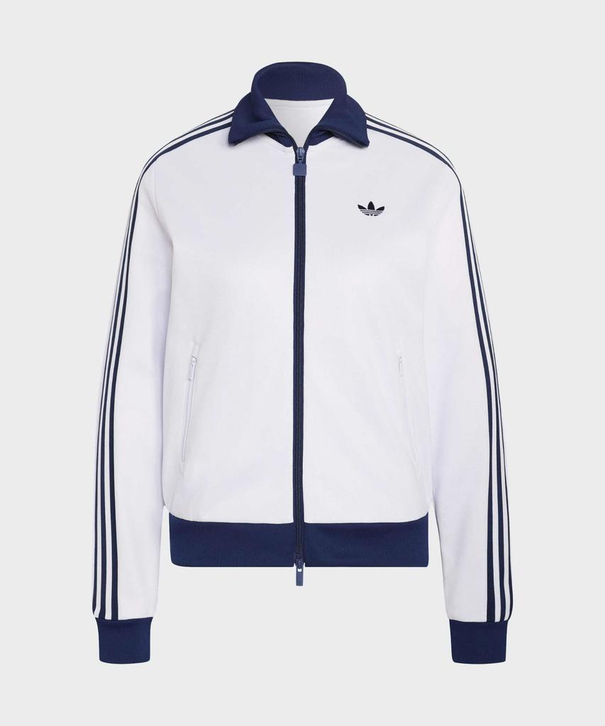 adidas Klasická bunda na track - Mrazivě fialová:Tmavě modrá / Kx4263