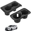 Center Console Rear Seat Cup Holder Ring Cover for Honda Civic Type R FL5 and Interior Scratch Protection (2021.9 Later) - Non-Slip (2-Pack)