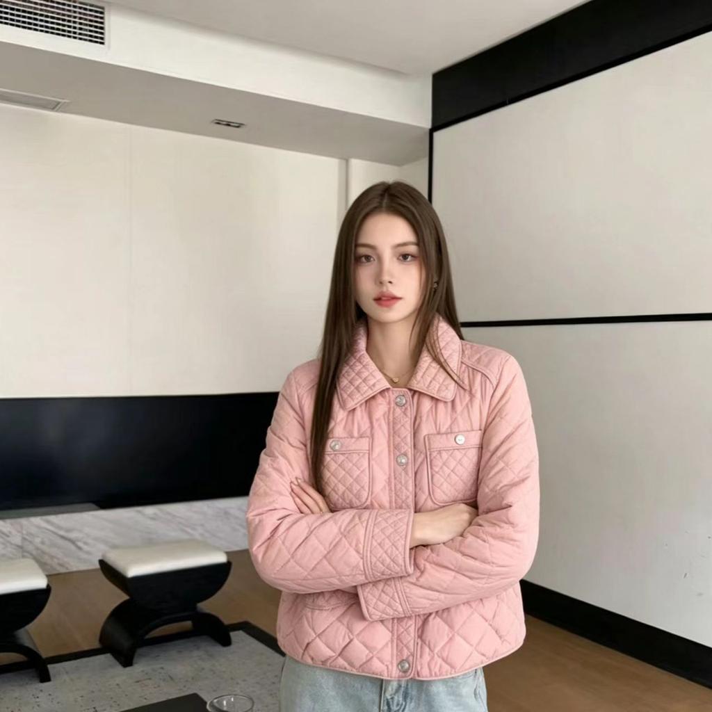 Xiaoxiangfeng cotton clothes women's winter new popular short short high-end women's light and thin coat