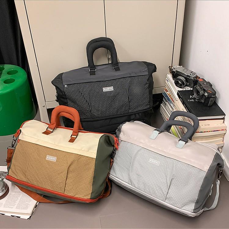 Erweiterbare Leichte Reisetasche mit Nass-/Trocken-Trennung & Großem Fassungsvermögen - Faltbare Sport-, Fitness- & Yogatasche