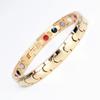 European and American Popular Magnetic Health Bracelet with Pointed Bottom, Vacuum Plated, Anti-Radiation & Anti-Fatigue.