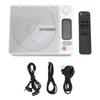 Portable CD Player LCD Display Multifunctional High Fidelity Wireless Remote Control Bluetooth CD Music Player FM Radio