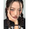 Cool ~ Y2g European and American Culture Titanium Steel Non-Punching Fake Labret Punk Hole-Free Perforation-Free Non-Piercing Lip Ring