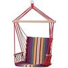 Hamac - ATOSA - 100 X 50 X 3 Cm - Bois Massif - Chaise Suspendue - Extérieur
