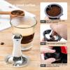 Kaffeestampfer aus Edelstahl 304 zum Pressen von Espressopulver für Dolce Gusto Nespresso Kapseln und Siebträger
