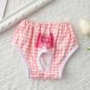 Pet Diaper Pants Female Dog Sanitary Pants Washable Reusable Heat Period Pet Underwear Hygiene Shorts Adjustable Soft Printed Small Pets