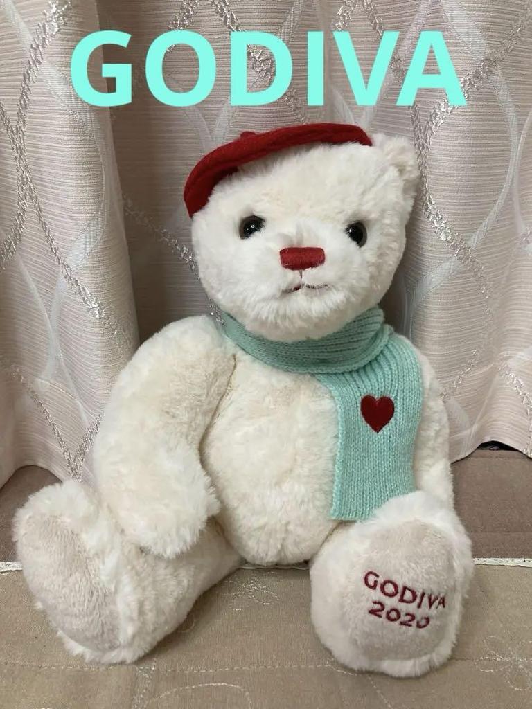 [USED] GODIVA White Day 2020 Limited Edition Teddy Bear Plush Toy