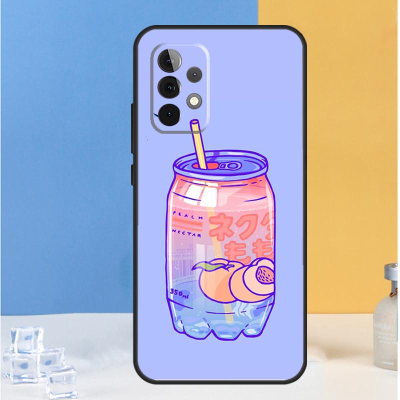 Pink Peaches Aesthetic For Samsung Galaxy A13 A33 A53 A36 A26 A05 A06 A16 A54 A34 A14 A32 A52 A55 A35 A15 A56 Case