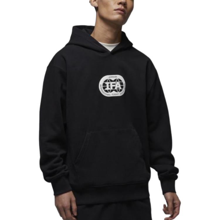 

Jordan Airflight SS25 Толстовка-пуловер с принтом букв World Of Elevated для мужчин, худи, черный HV4557-010 L