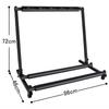UYTON Folding Guitar Stand Protects Your Instrument from Stable and Includes Rubber Easy To Suitable for Various Situations Stable and Black 5 -