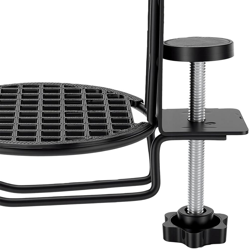 Anti-Spill Desk Cup Holder Clamp On Design 2-in-1 Cup Holder Table Drink Bottle Holder  For Desk