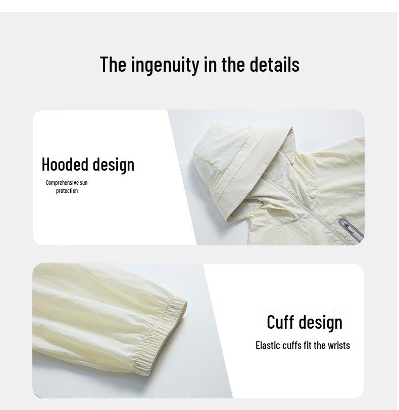 Women's Popular UV-Protective Breathable Jacket for Outdoor Use - New National Standard 18330