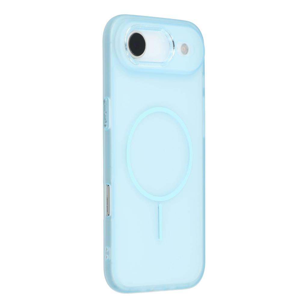 For iPhone Air Phone Case Compatible with MagSafe TPU + PC Matte Back Cover with Glitter Lens Frame