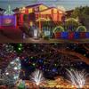 AKISOT Christmas LED Illumination Lights for Outdoor 33m 50m 100m 100m LED String 8 Lighting Memory Interior Christmas Decorative Wired LED Garland