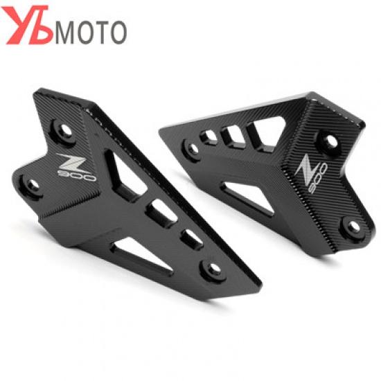 Motorcycle Accessories For Kawasaki Z900 2017 2018    2022 Foot Peg Heel Protective Film Mount Heel Guard