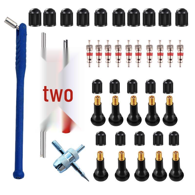 Valve Stem & Core Installation Tool Set for Motorcycles & Cars - Tire Lever Puller (412 & 413)