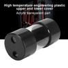 G1/4 Thread Water Cooling Tank 100MM Length Transparent Cylinder Water Cooling Reservoir PC Water Cooling Reservoir Gaming PC