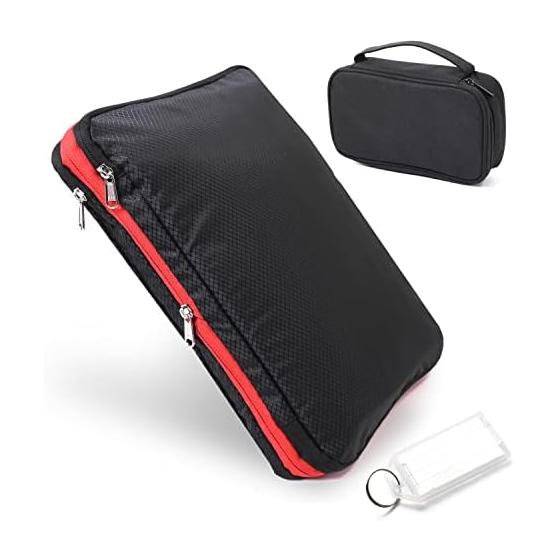 Travel compression bag Compression bag Travel pouch Travel Compression bag Clothing Travel pouch S Name plate [Hi_State_Clear]