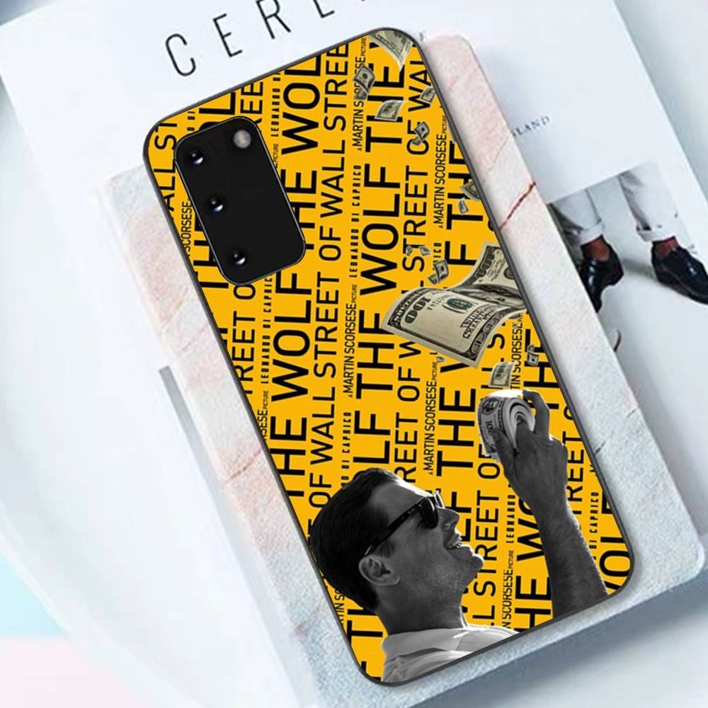 Classic Movie W-Wolf Of W-Wall S-Street Phone Case For Samsung S 24 Fe 25 Ultra Plus 20 Lite 21 30 22 23 24 22 Ultra 5G Fundas