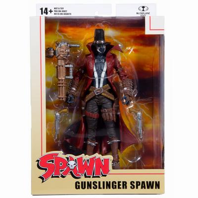 McFARLANE TOYS Spawn 7 colių veiksmo figūrėlė Gunslinger Spawn su Gatlingu ŽAISLAI 2021 SPAWN 7 colių veiksmo figūrėlė GUNSLINGER SPAWN SU GATLINGU McFarlane
