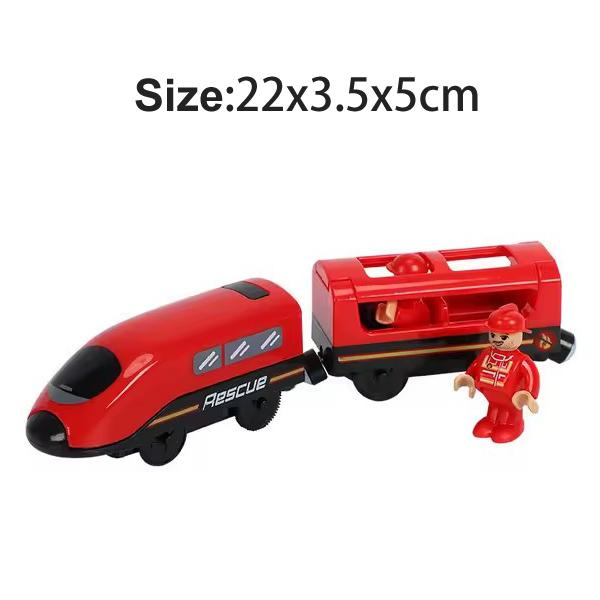 Magnetic Train Toys Wooden Railway Tracks Accessories Locomotive Diecast Slot Fit for All Wood Brand Wooden Tracks Toys For Kids