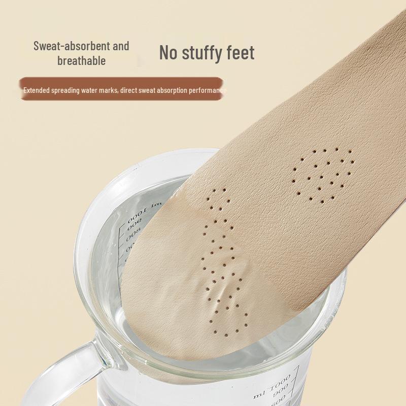 Solette in Pelle Traspiranti Ammortizzanti: Comfort e Resistente agli Odori per Uomini e Donne Attivi