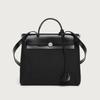 New Autumn and Winter Fashion Women's Handbag, Niche High-end Waterproof Canvas Crossbody Bag with Button Closure and Flap Design, Kelly Bag