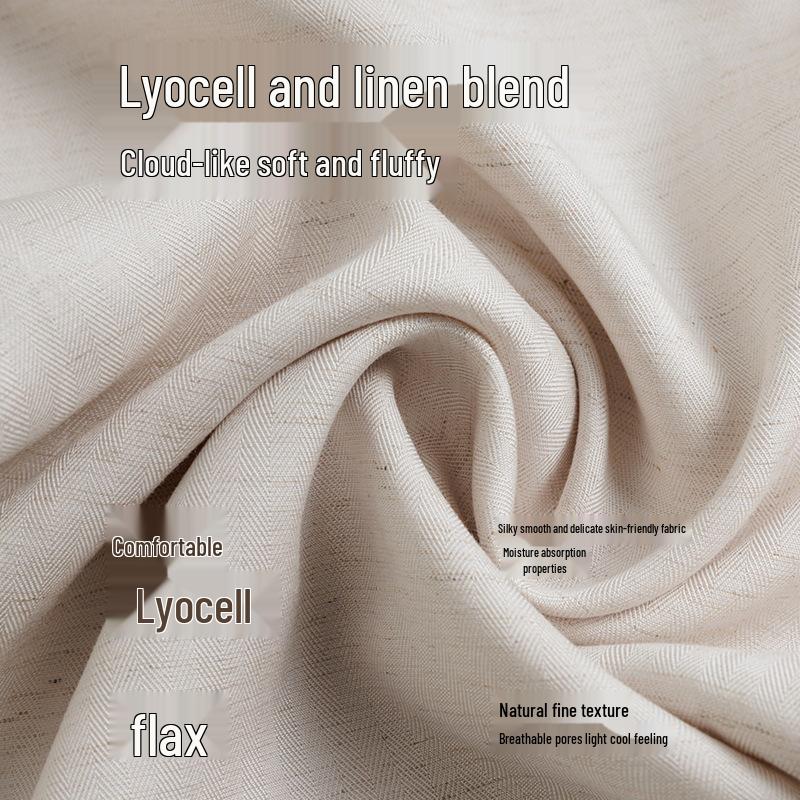 Real Shot Maternity Lyocell Tencel Linen Drawstring Straight Wide-Leg Pants – Non-Supportive, Comfortable Fit
