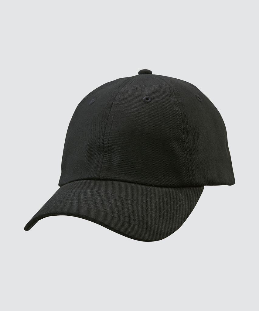 Yunaitideuaeseul Plain Low Cotton Ball Cap_Navy