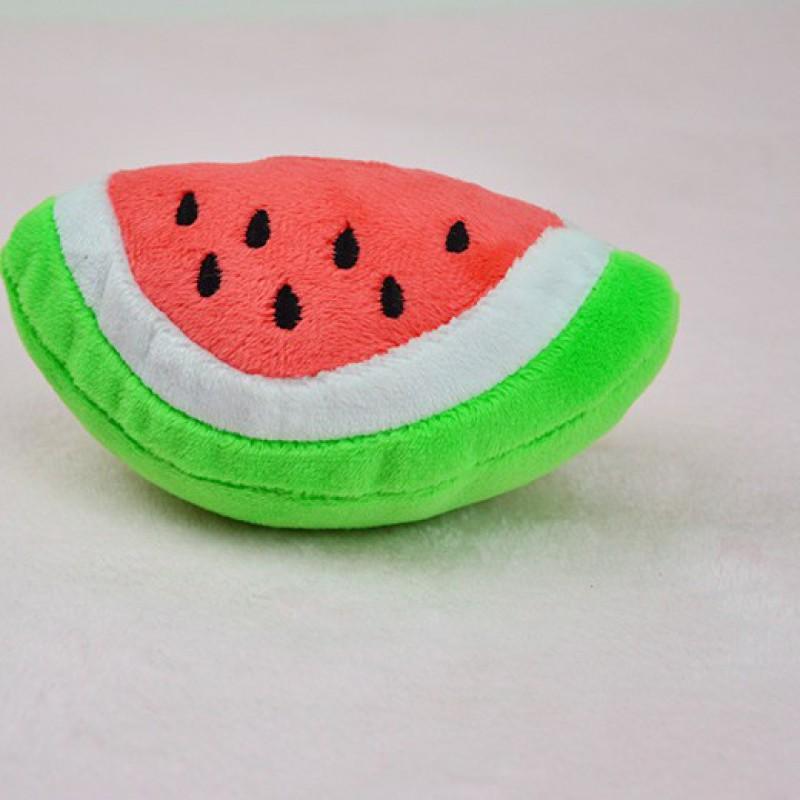 Plush Dog Toy With Sound Effect Pets Cats Interactive SqueakyShape Chew