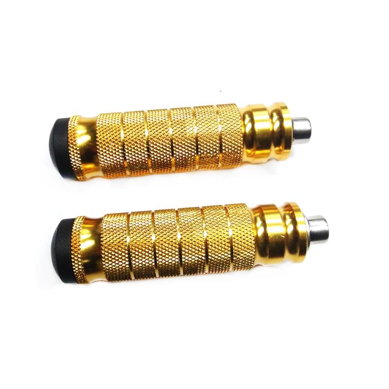 1 paar Universal CNC Aluminium Motorrad Fußrastenanlage Fußstützen Fußrasten Fußrasten Pedal Für Yamaha Für KTM Fit Motorrad Modifiziert