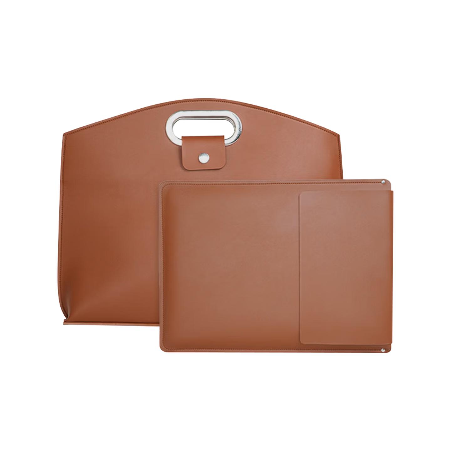 Sac d'ordinateur portable 40 000 Kilomètres Mallette 14 pouces Housse pour iPad Tablette Étui de Protection pour Apple Huawei Lenovo marron