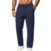 Men's Casual Straight Leg Pants for Spring and Fall