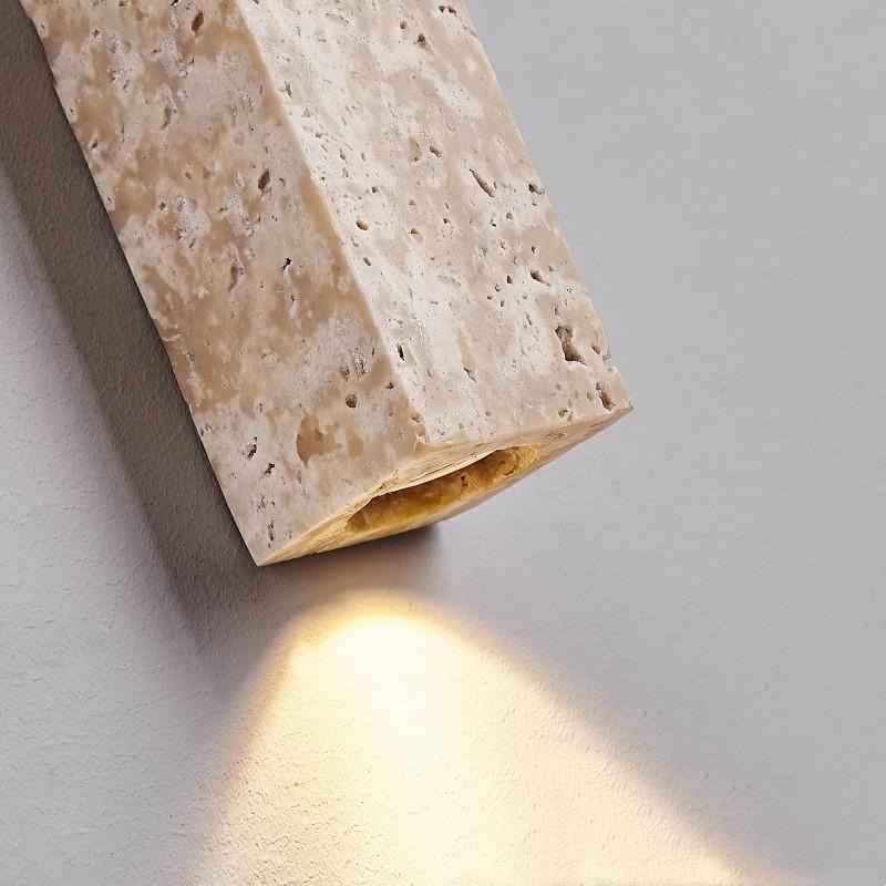 Long Strip Wall Lamp Creative Staircase Bedroom Bedside Wabi Sabi Cream Style Living Room High-end Atmosphere Aisle