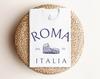 Roma, Italia Short Sleeve T-Shirt | Rome, Italy Tee | Europe, Travel Outfit | Gift Idea Italian | Men’s, Women’s Top | Athleisure Shirt