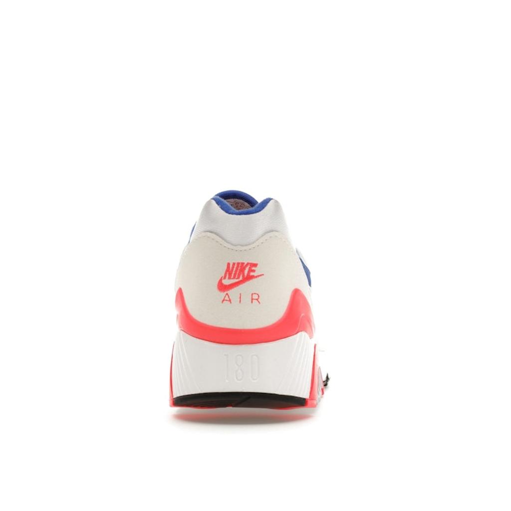 Nike Air Max 180 Ultramarine 2024 Unisex Sneakers White Solar-Red Black FJ9259-100