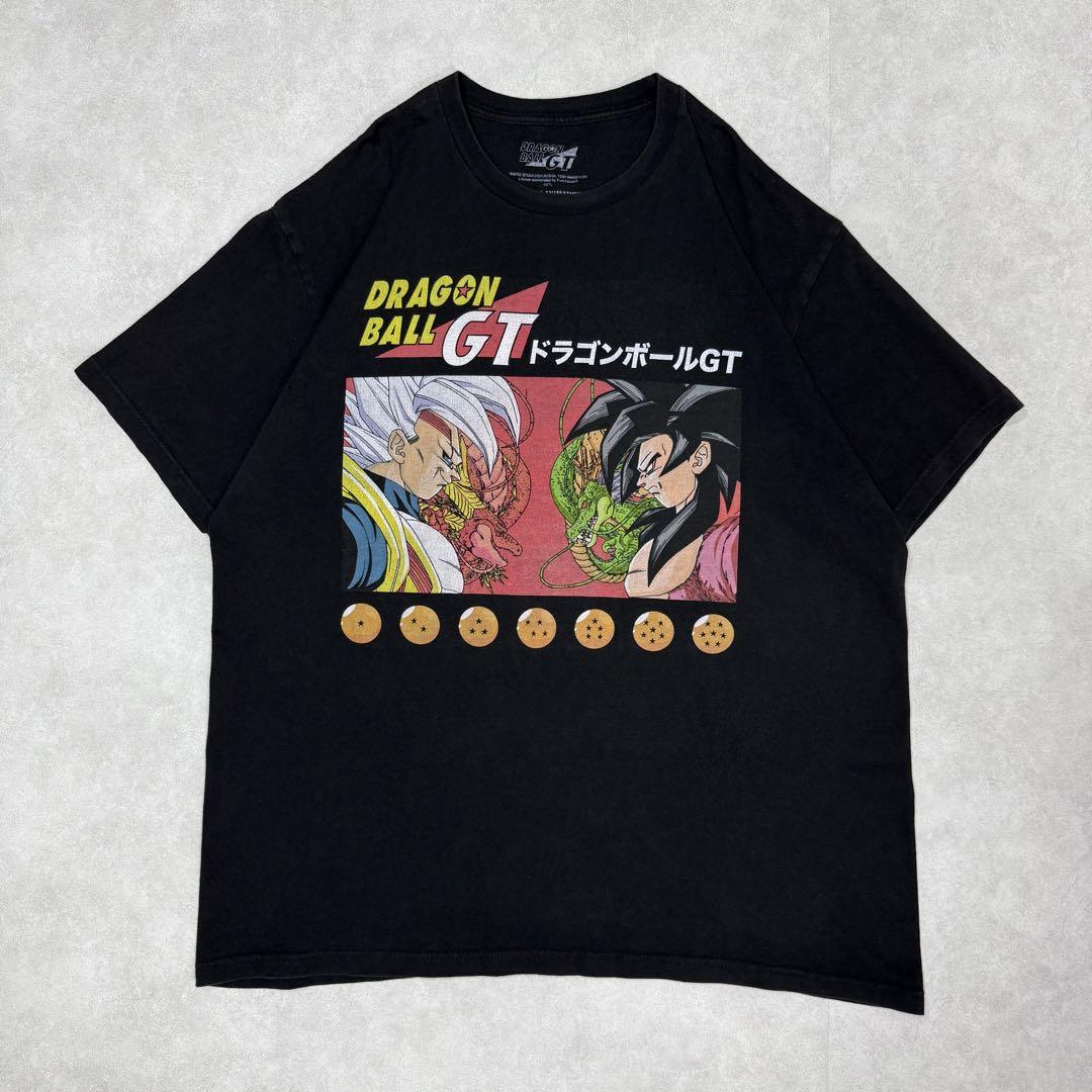 

[USED] Vintage Dragon Ball GT short-sleeved shirt, manga, anime, black