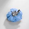 Retro Denim Camellia Brooch, High-end Women's Three-dimensional Display, Little Fragrant Style Brooch