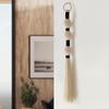1Pc Hand-woven Artistic Spherical fringed wall hanging, simple art, easy to enhance the style of space, suitable for decorating homes, shops