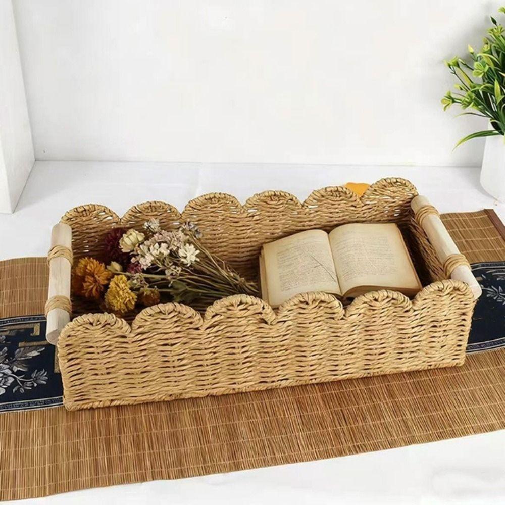 Handwoven Paper Rope Storage Basket Handmade Toilet Paper Storage Basket Living Room