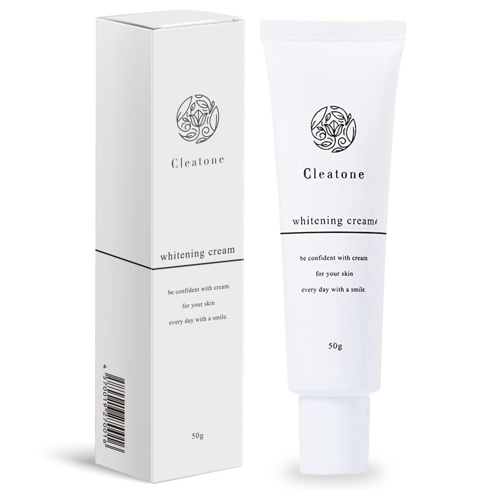 

Отбеливающий крем для и Чувствительный Весь 50г х Cleartone Локти, Подмышки, Колени, Области, Лицо, Тело, Квази-лекарство, (1 счет)